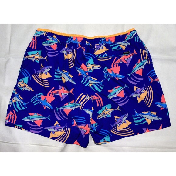 Chubbies Men's (The Daddy Sharks) Swim Trunks Size 2XL - 5.5" Inseam - Picture 2 of 10